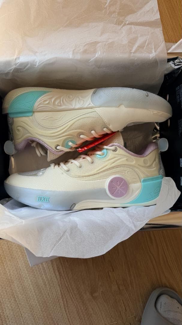 新品 Li-Ning Way of Wade 12 綿菓子　US12