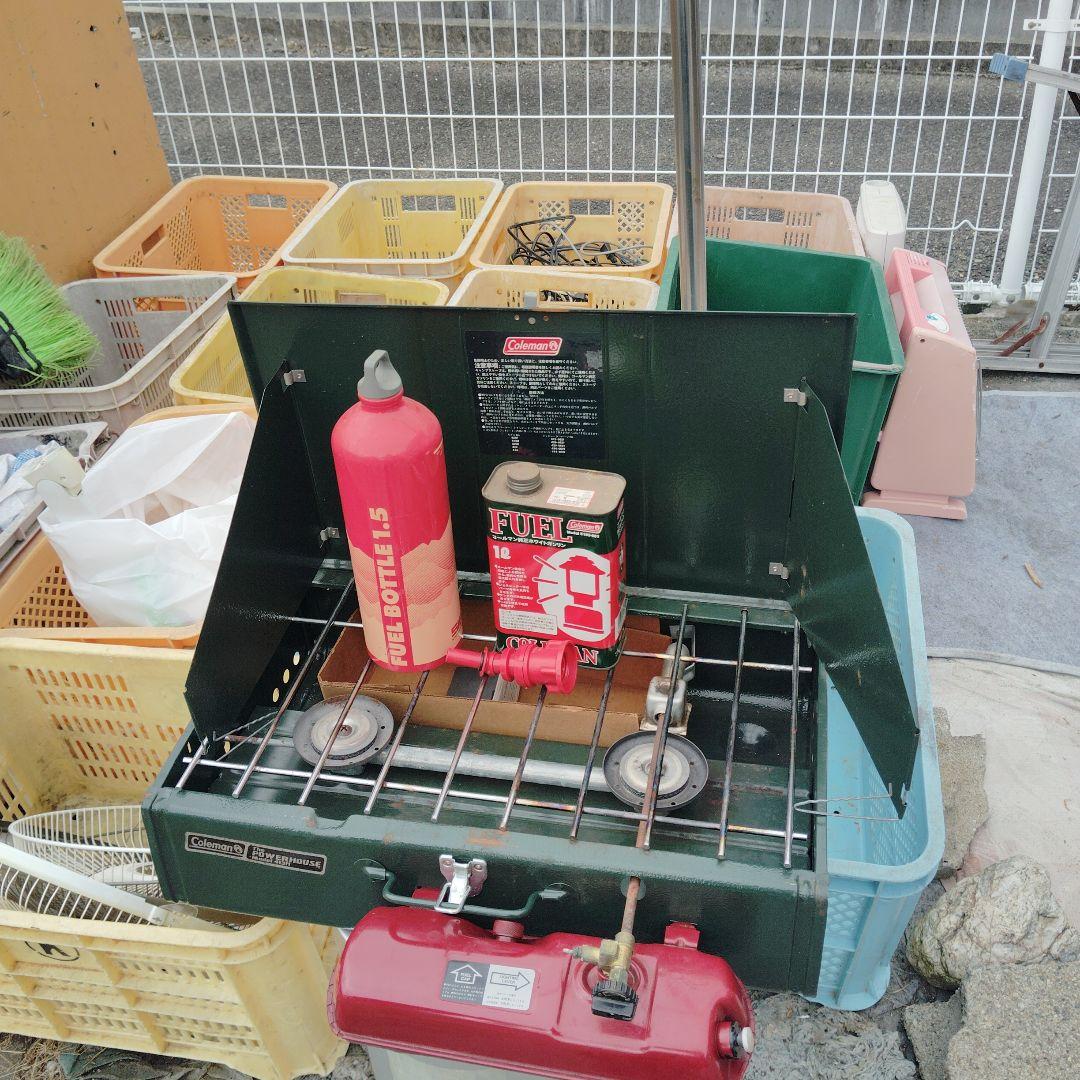 キャンプ用品コールマン昭和レトロ動作確認済み