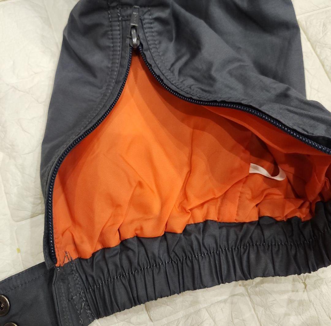 ellesse ジャンプスーツ M グレー/ピンクオレンジ