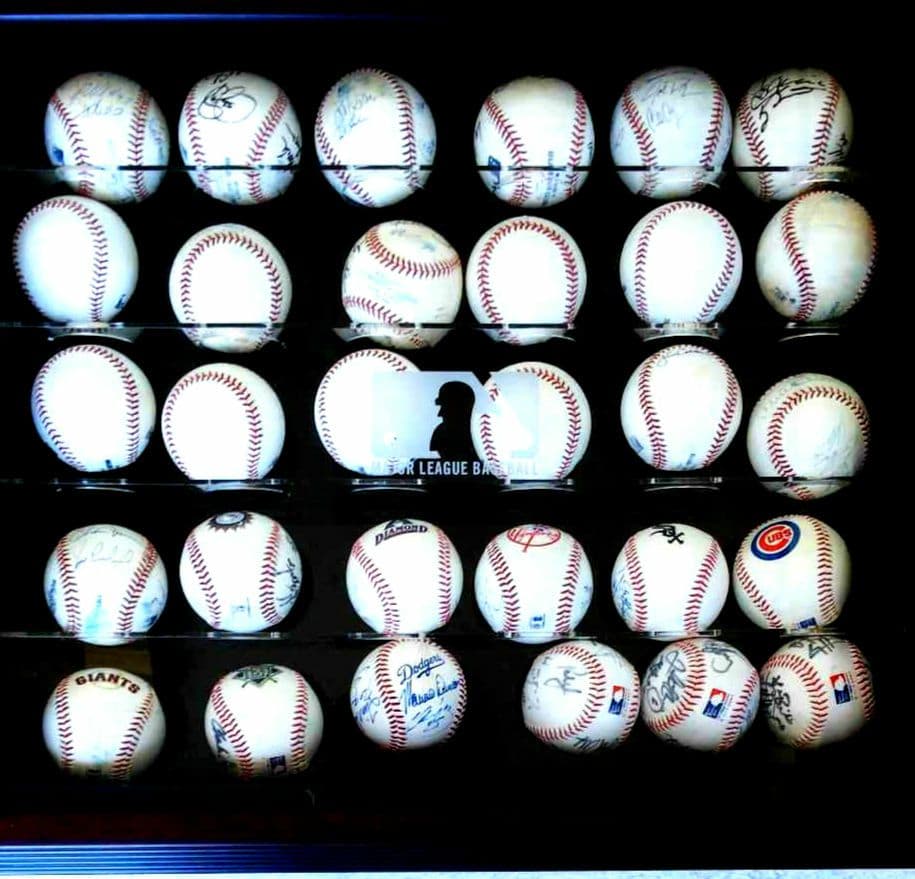 ドジャース中心メジャーリーガー サイン入りMLBボール 30個