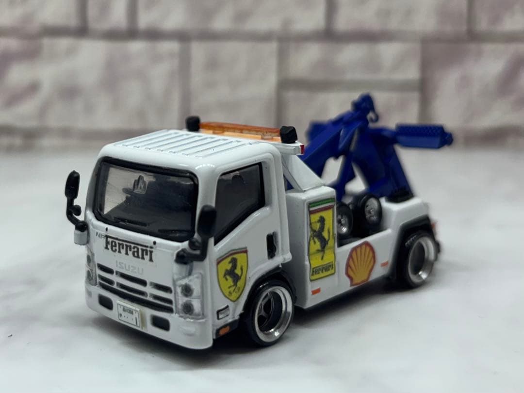タイニー Tiny フェラーリレッカー車 深リムカスタム