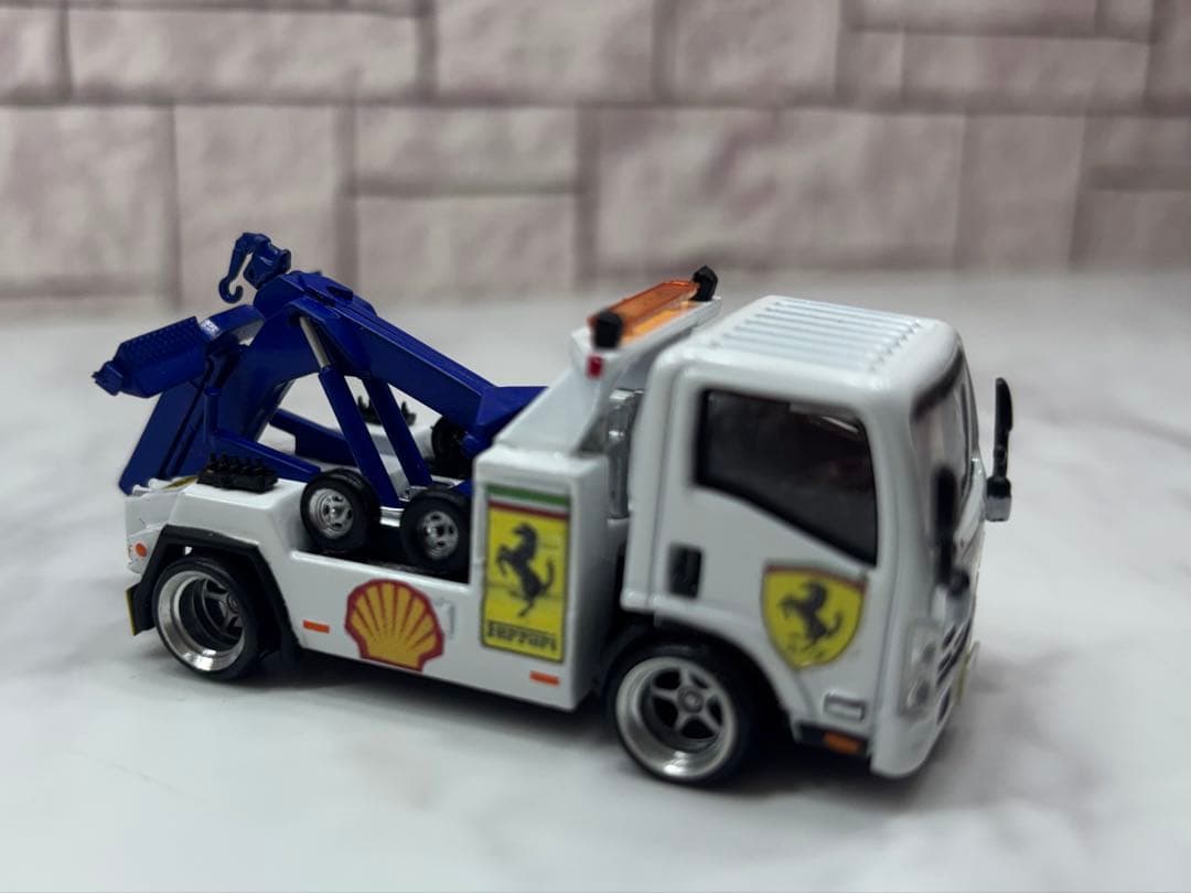 タイニー Tiny フェラーリレッカー車 深リムカスタム