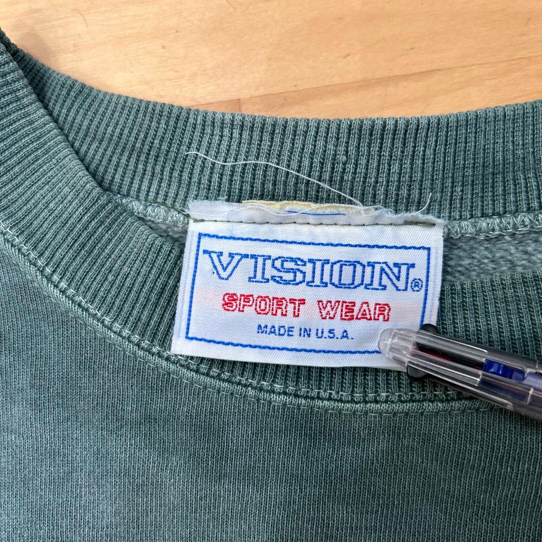 90sアメリカ製vision sport wearトレーナー　スケーター系