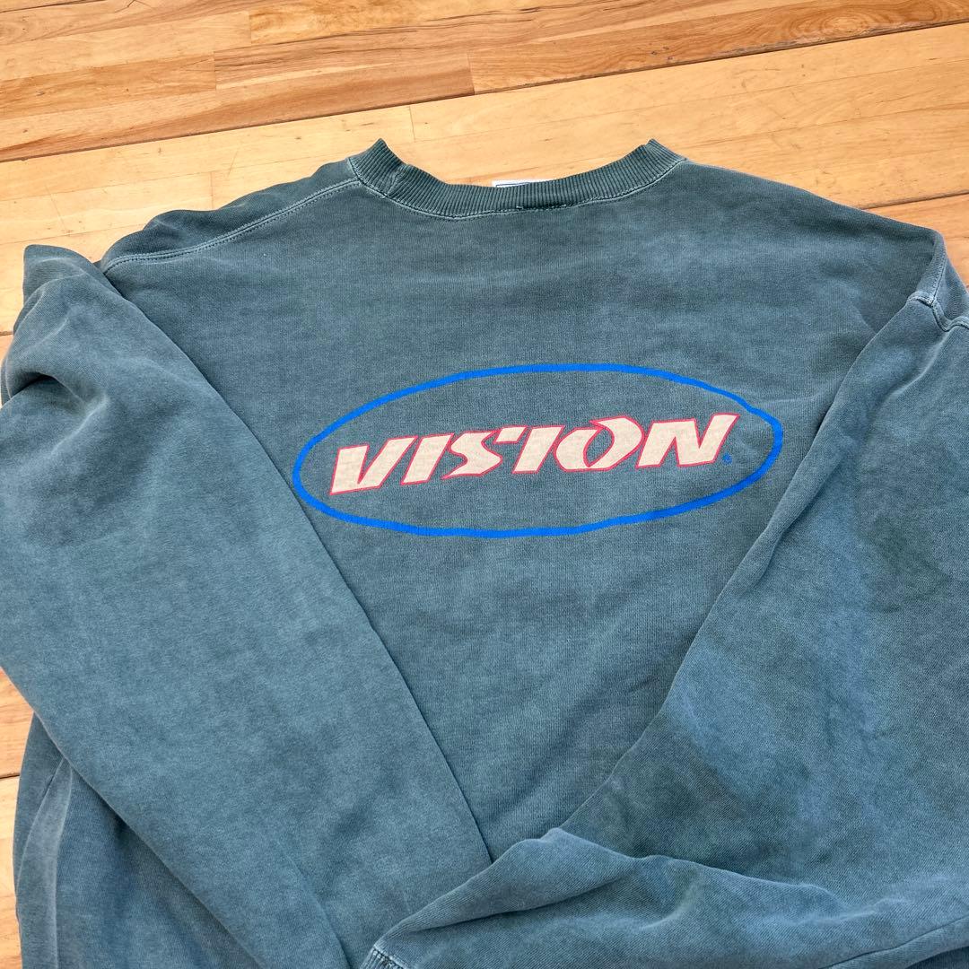 90sアメリカ製vision sport wearトレーナー　スケーター系