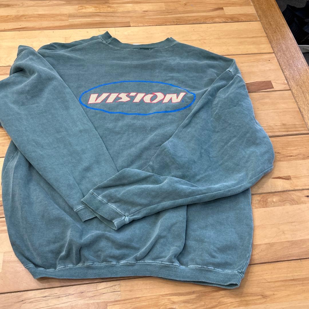 90sアメリカ製vision sport wearトレーナー　スケーター系