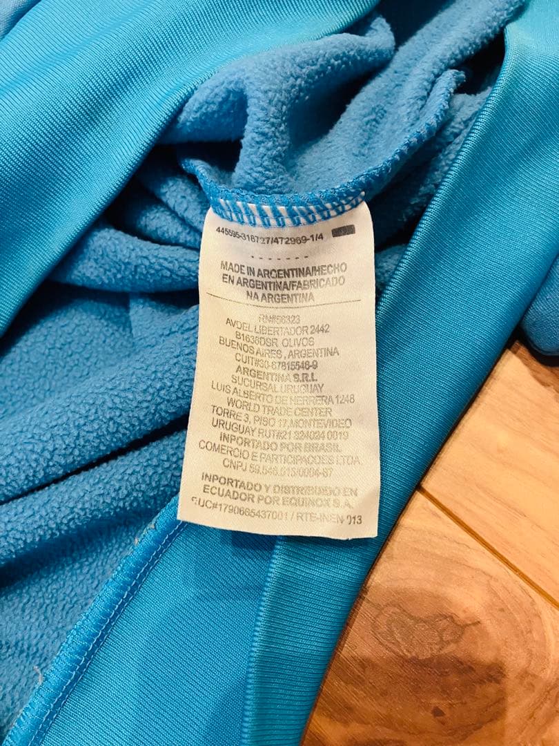 アルゼンチン代表 Reebok Coca-Cola トレーニングスウェット 古着