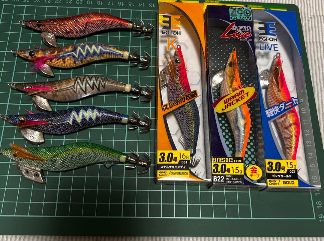ヤマシタ エギ王ライブ サーチ 3.0号