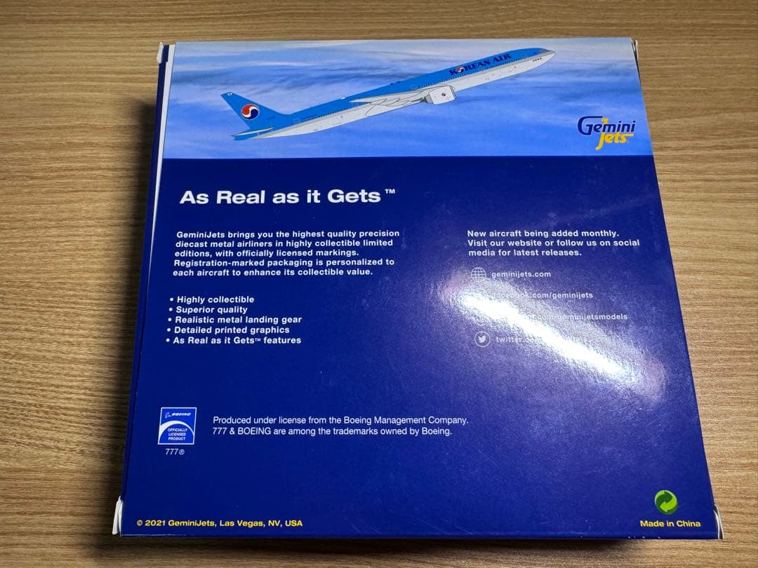 大韓航空　Korean Air Boeing 777-300ER 1/400