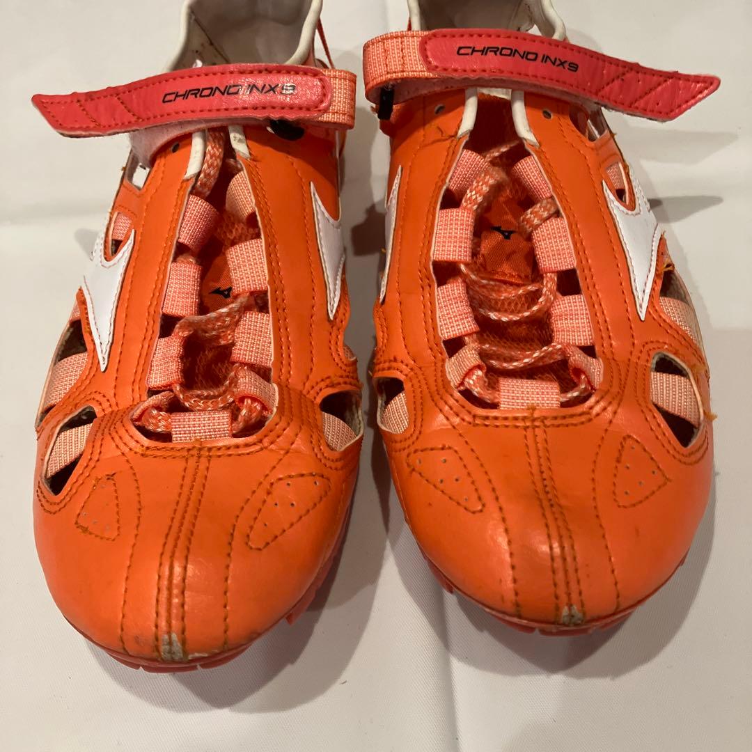 【値下げ】Mizuno CHRONO INX スパイクシューズ　25.5センチ
