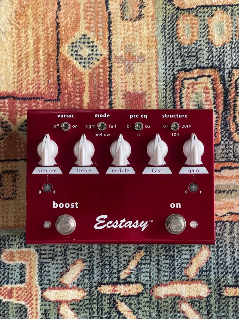 Bogner Ecstasy Red ディストーションエフェクター