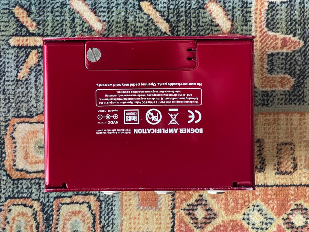 Bogner Ecstasy Red ディストーションエフェクター
