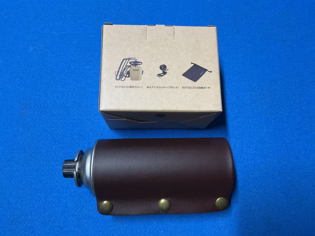 SOTO-ST-KN310 限定カラー・アシストレバーCB缶付き新品未使用未点火