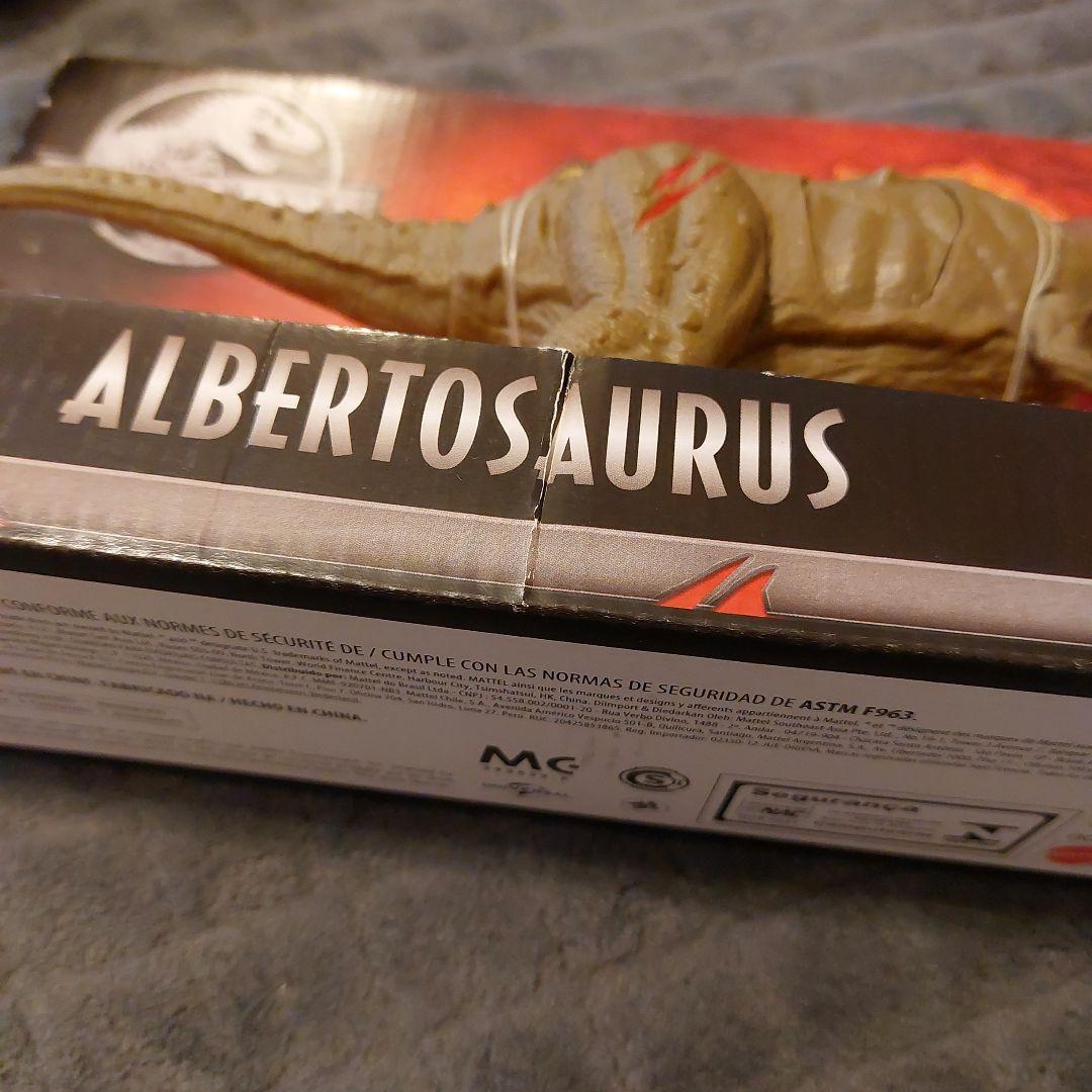 ジュラシックワールド　アルバートサウルス　バトルアタック