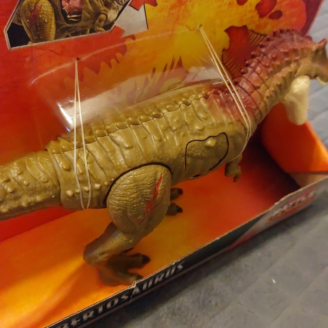 ジュラシックワールド　アルバートサウルス　バトルアタック