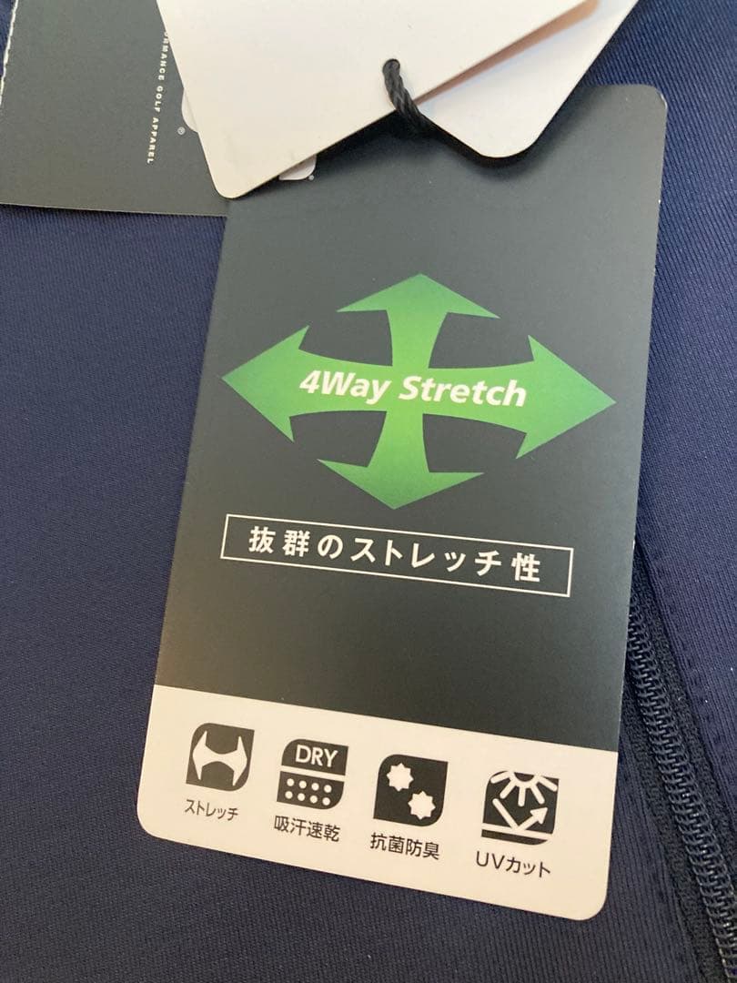 フットジョイハーフジップ高機能トップス