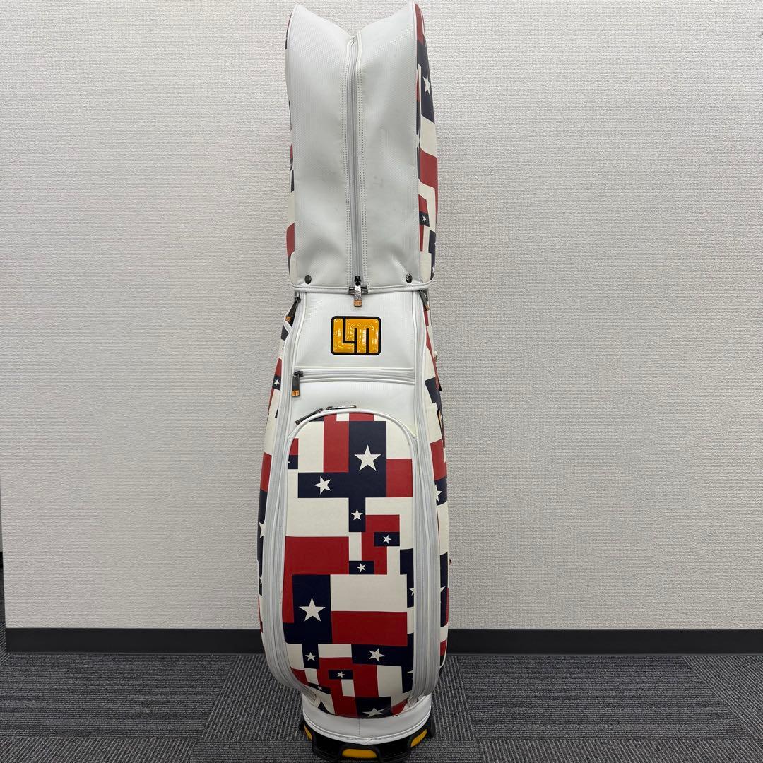 LOUDMOUTh キャディバッグ 9型 星柄 ラウドマウス ゴルフバッグ