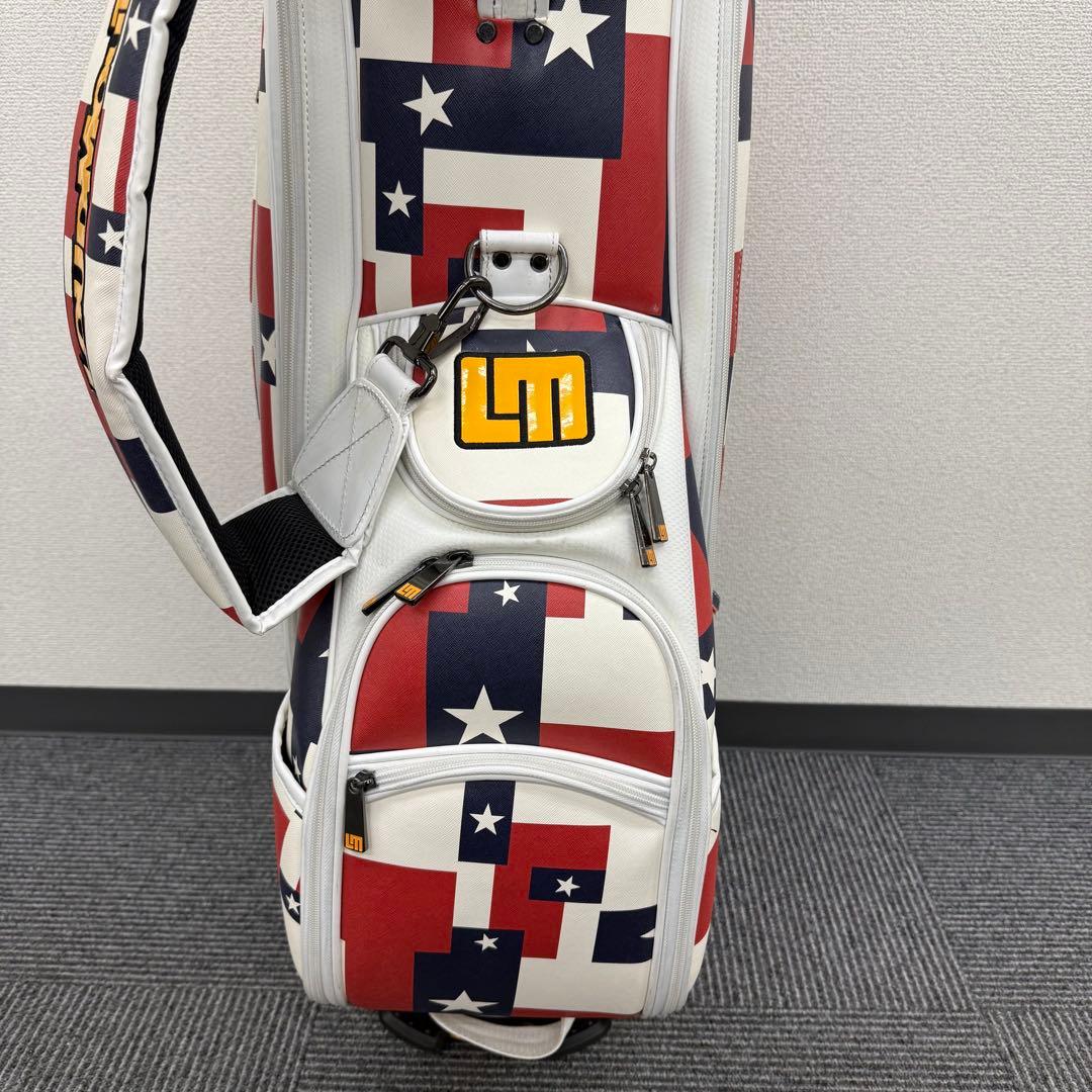 LOUDMOUTh キャディバッグ 9型 星柄 ラウドマウス ゴルフバッグ