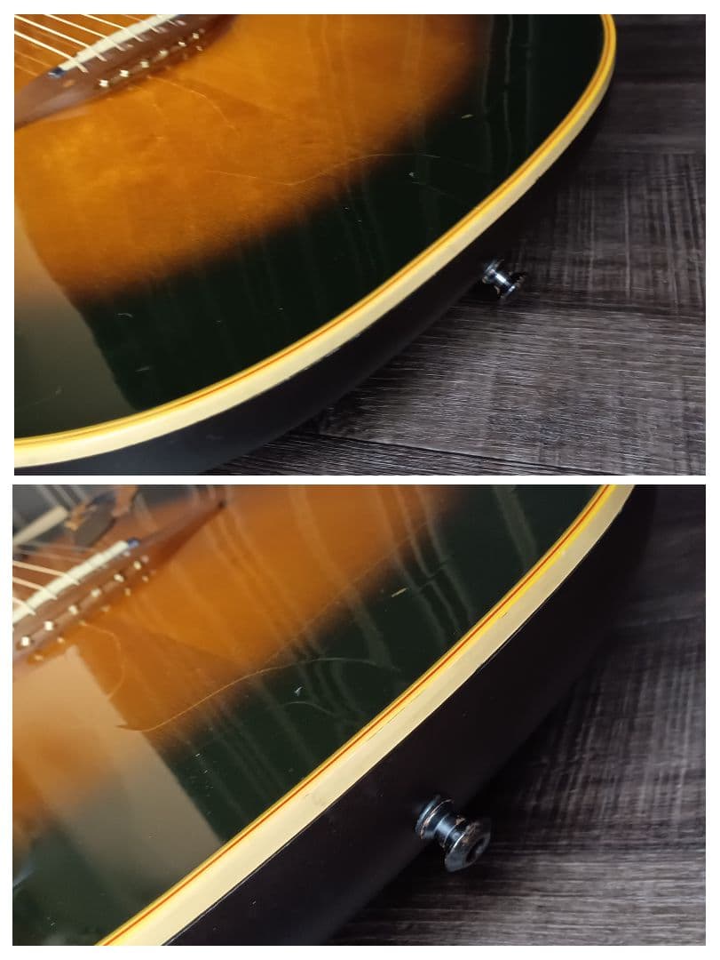 USA製 Ovation Elite 1868 オベーション ギター ケース付
