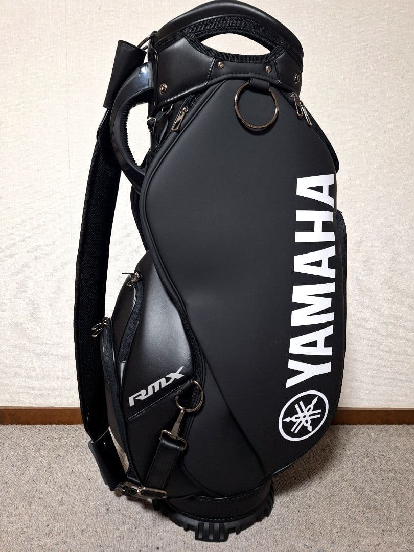 値下げ↘♥YAMAHA ♥プロツアーモデル★キャディバッグ★Y22CBP黒×黒