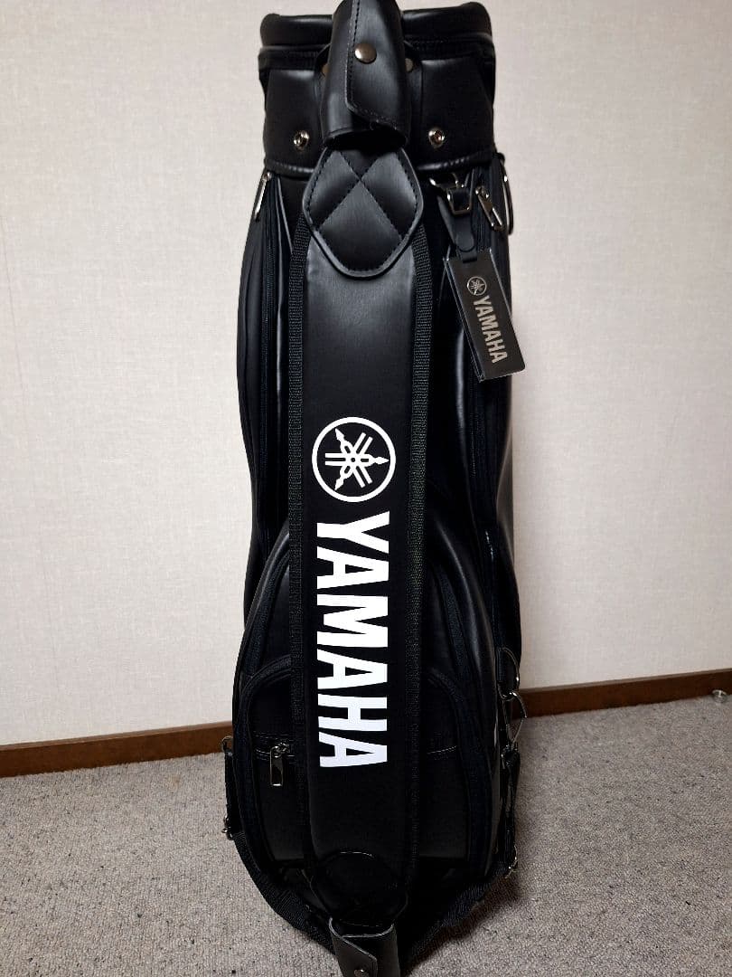 値下げ↘♥YAMAHA ♥プロツアーモデル★キャディバッグ★Y22CBP黒×黒