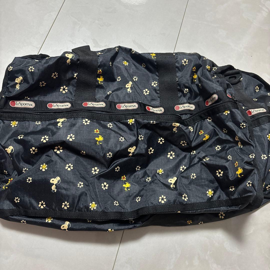 Le Sportsac スヌーピー　ボストンバッグ