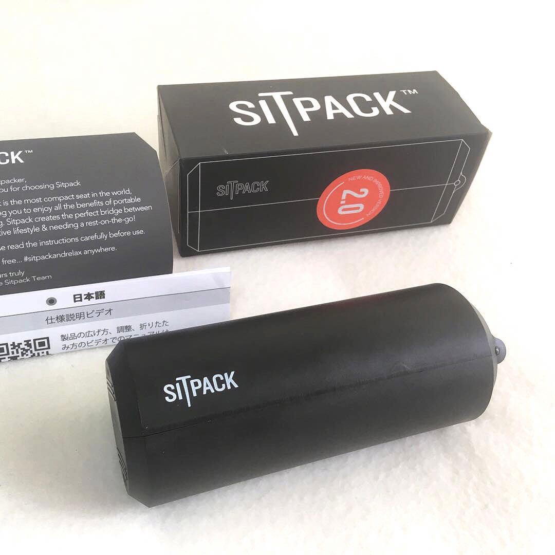 Sitpack 2.0 アウトドア ポータブル折りたたみスツール