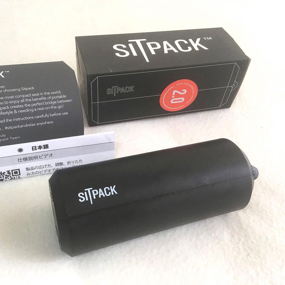 Sitpack 2.0 アウトドア ポータブル折りたたみスツール