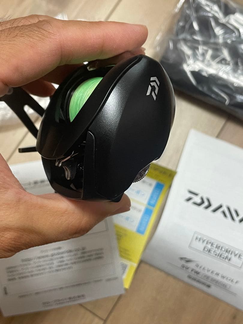 値下げ❗️ダイワ22シルバーウルフ SV TW 1000XH 右用PEスペシャル