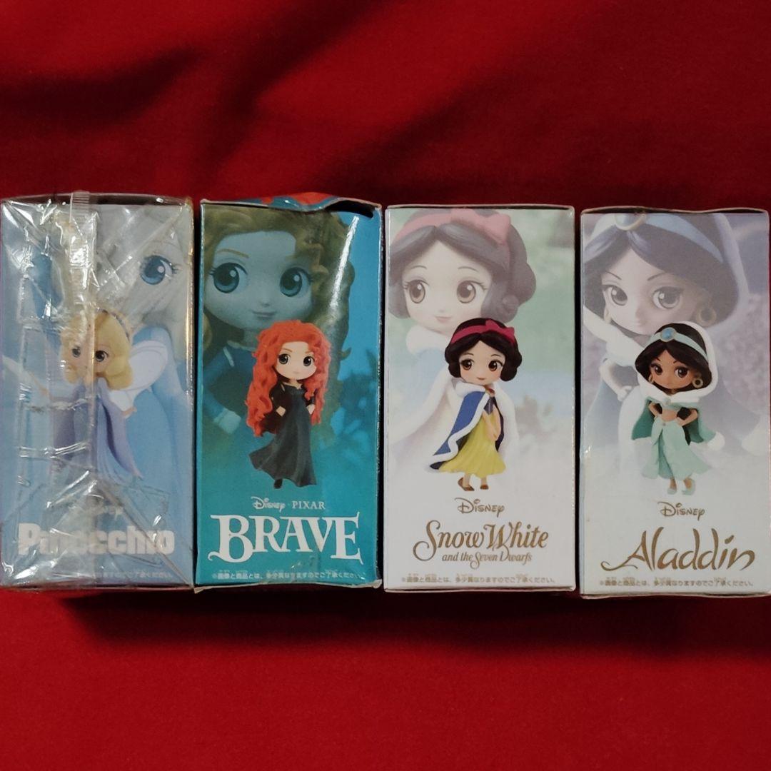 【未開封】Q posket プチ ディズニーキャラクター 4人セット