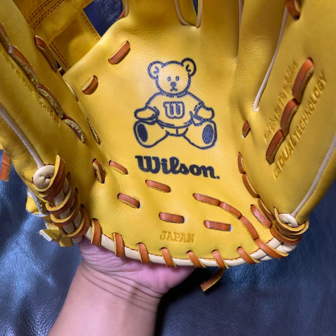 Wilson ウィルソン　硬式内野手用グローブ　オーダー　デュアル　DK型
