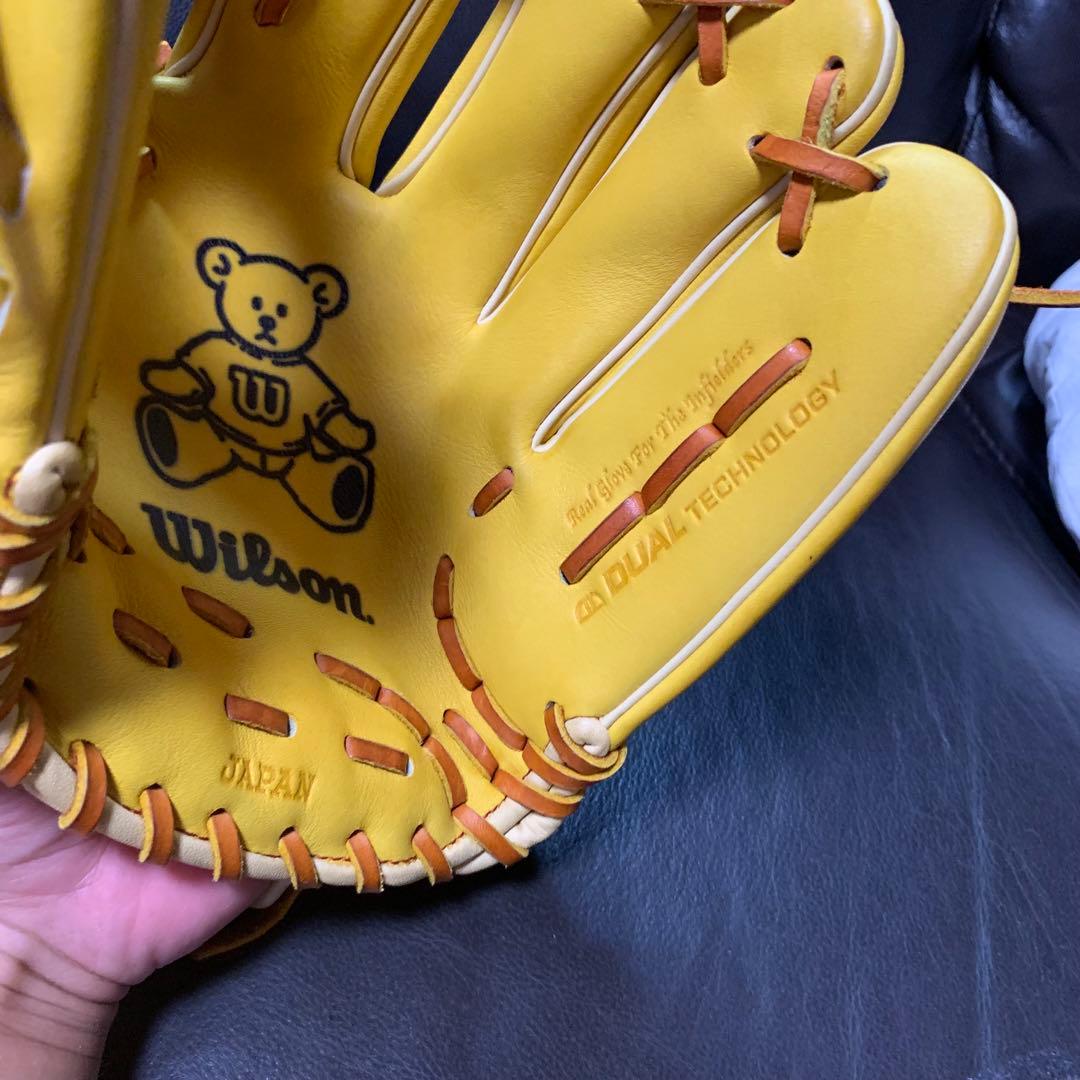 Wilson ウィルソン　硬式内野手用グローブ　オーダー　デュアル　DK型