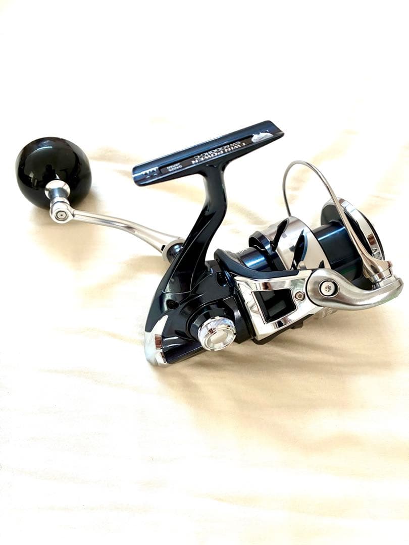 シマノ　21 ツインパワーSW 6000HG リールスタンド付属