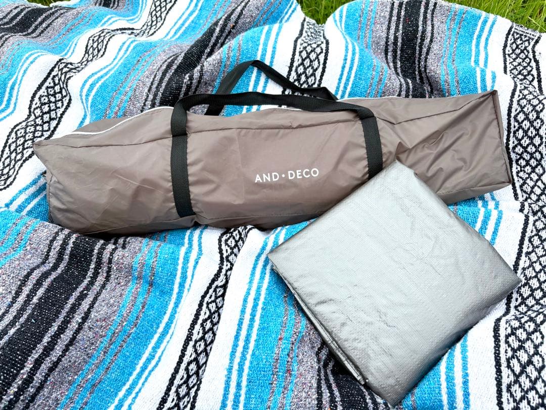 ⚠️値下げします★新品未使用品★【ワンタッチドームテント】➕ グランドシート付き