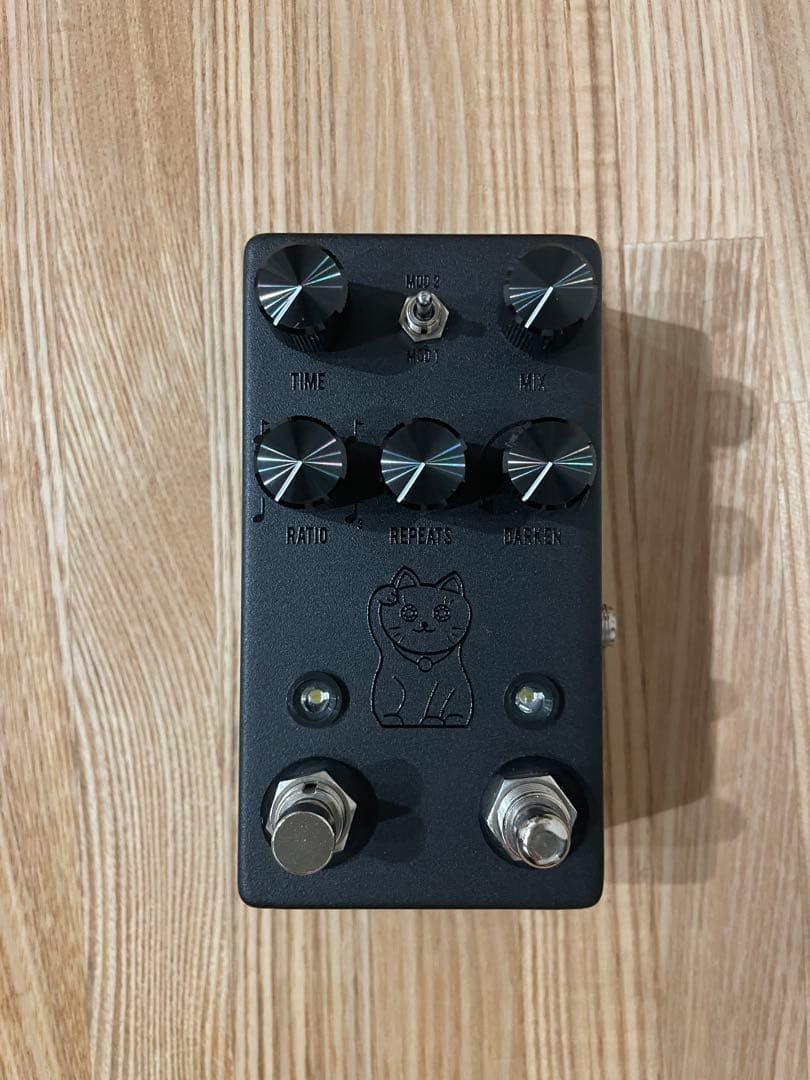 JHS Pedals Lucky Cat Delay 限定色Black