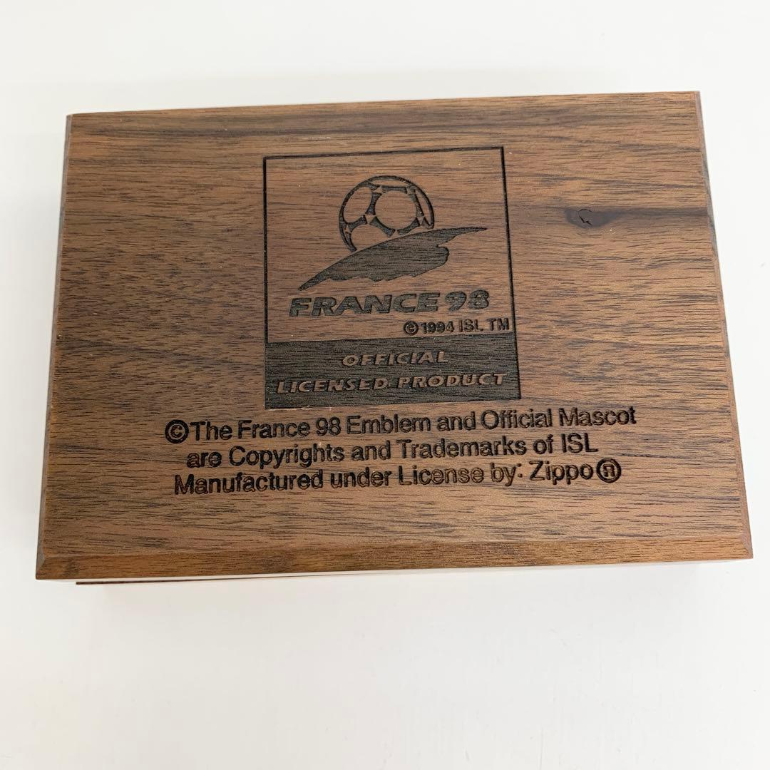 未使用 ZIPPO ジッポー FRANCE98 ワールドカップ 2407125