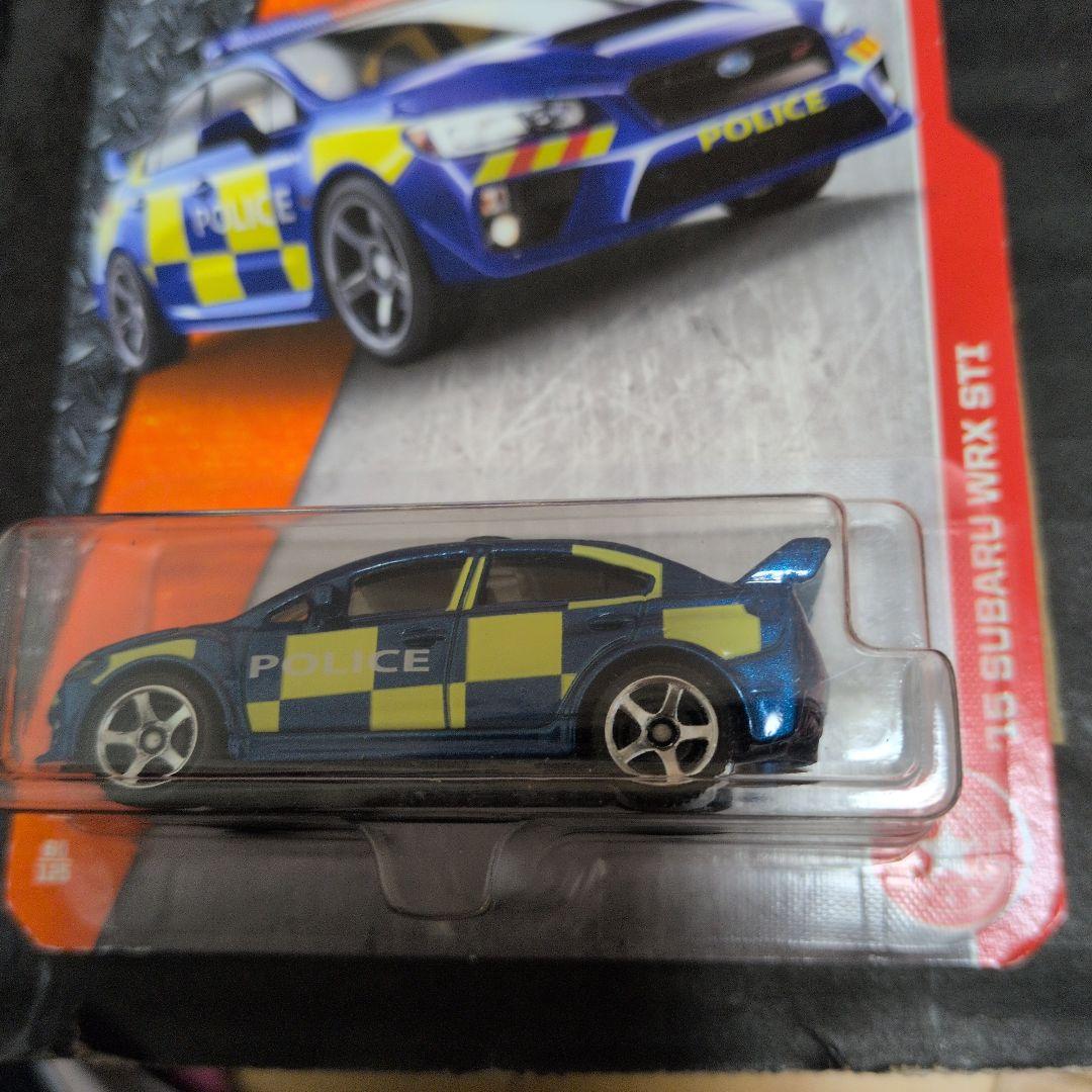 MATCHBOX 2015 SUBARU WRX STI 警察仕様