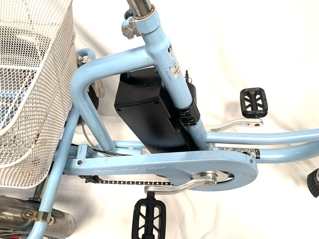 【即乘】送料無料 電動アシスト三輪自転車 24V5.8Ah 20-16動作確認済