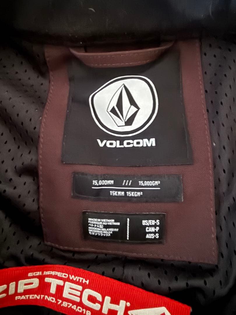 VOLCOM スノーボードパンツ ブラウン S