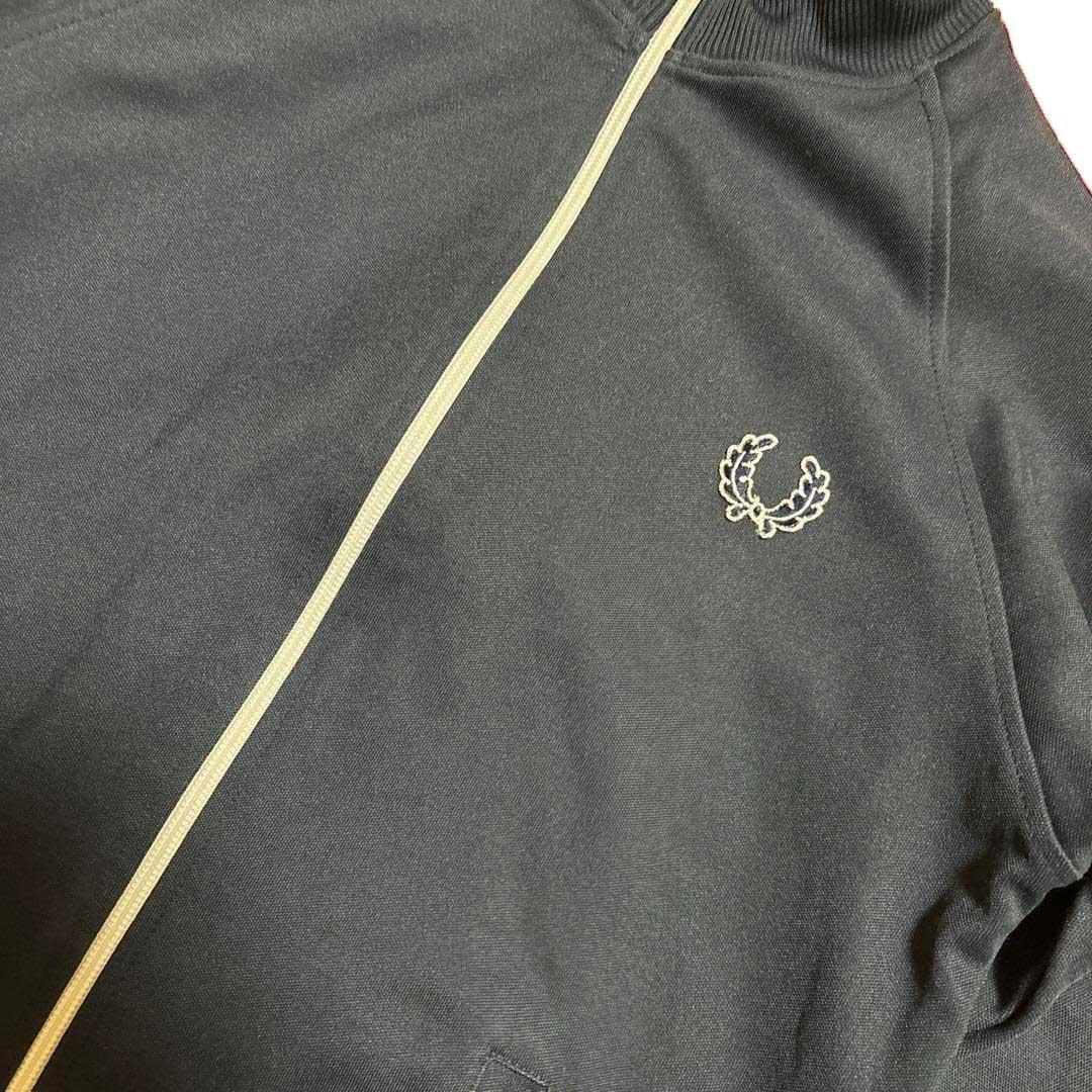 80s 復刻 ポルトガル製 FRED PERRY トラックトップ 紺 ジャージ