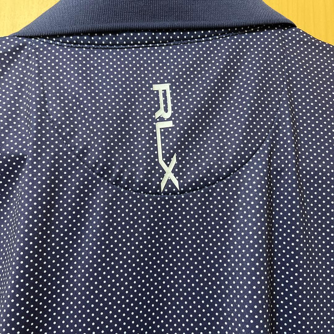 美品　RLX 水玉　ポロシャツ メンズ　ラルフローレン　ポロ　ゴルフウェア