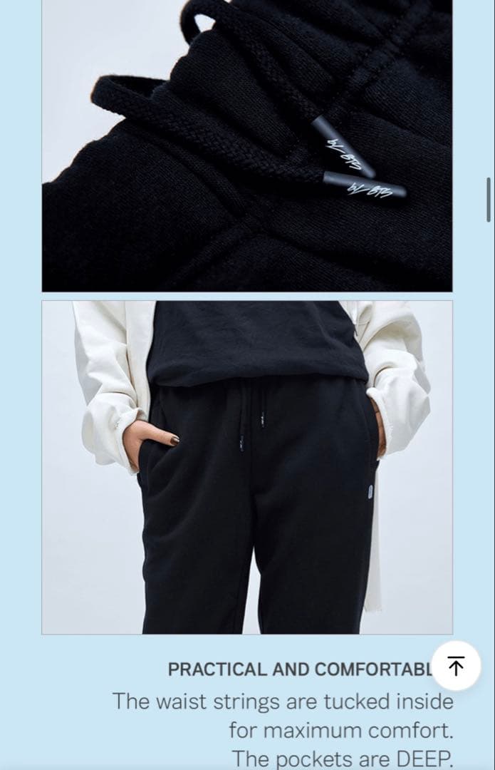 美品 BTS (RM) ARMY JOGGER PANTS (Black/S)