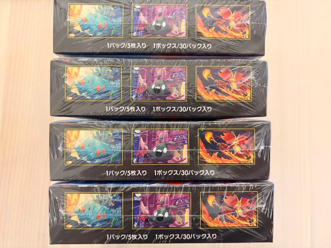 本日発送可能！ポケカ ニンジャスピナー4ボックス