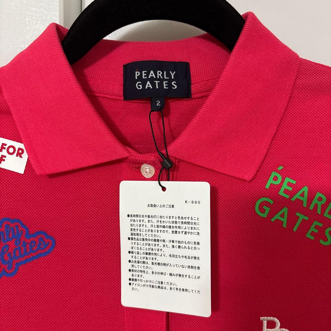 PEARLY GATES ノースリーブポロシャツ ロンパース