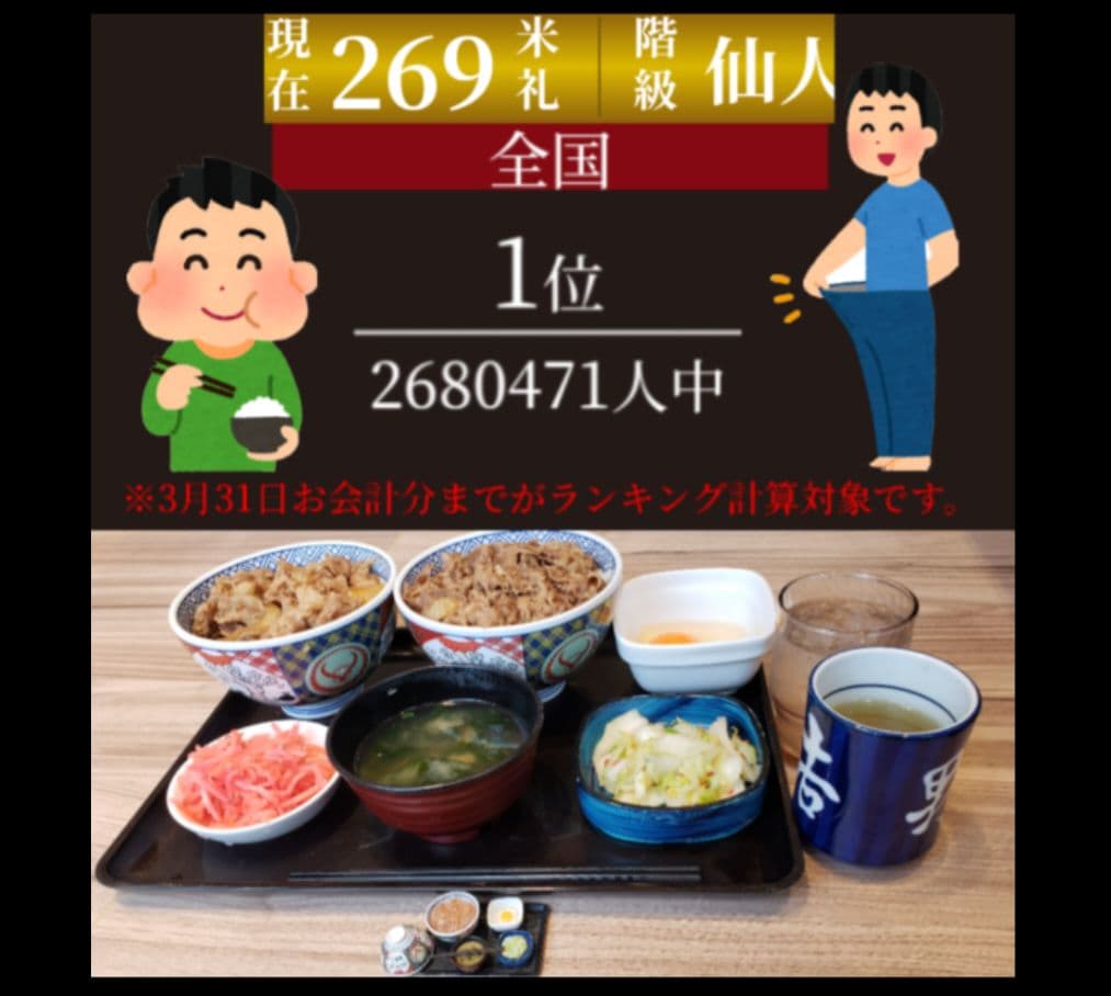 吉野家 魁!!男塾 どんぶり