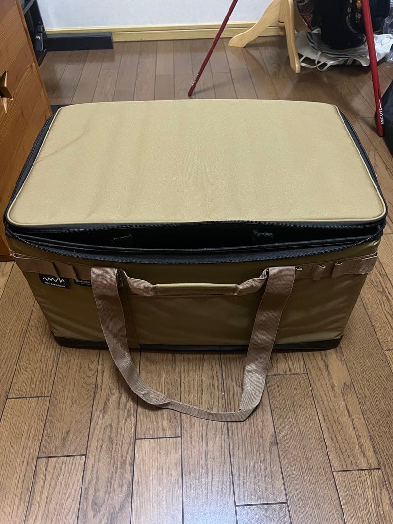 コーデュラ(R)ギアバッグ62 タン　アルペンアウトドアーズ