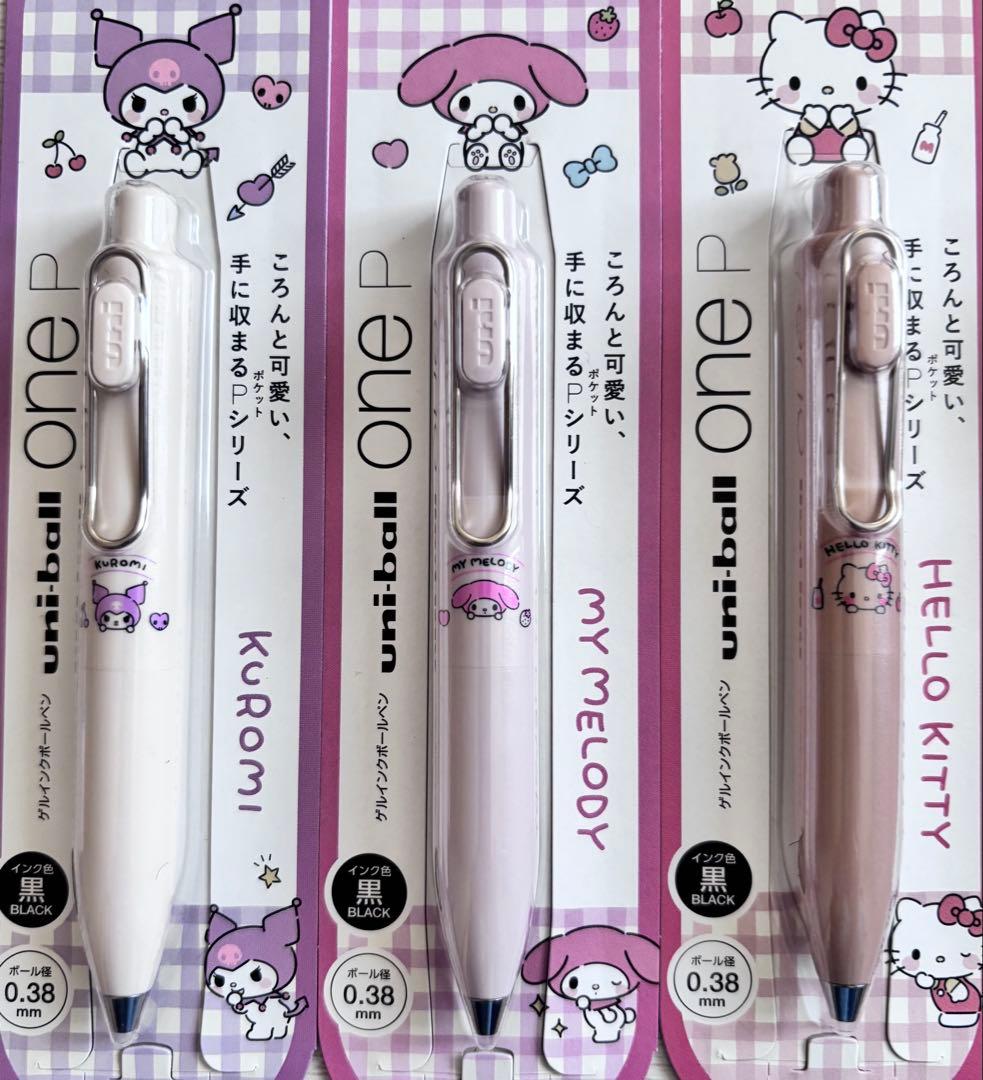 uni-ball one P 6本セット サンリオキャラクターズ