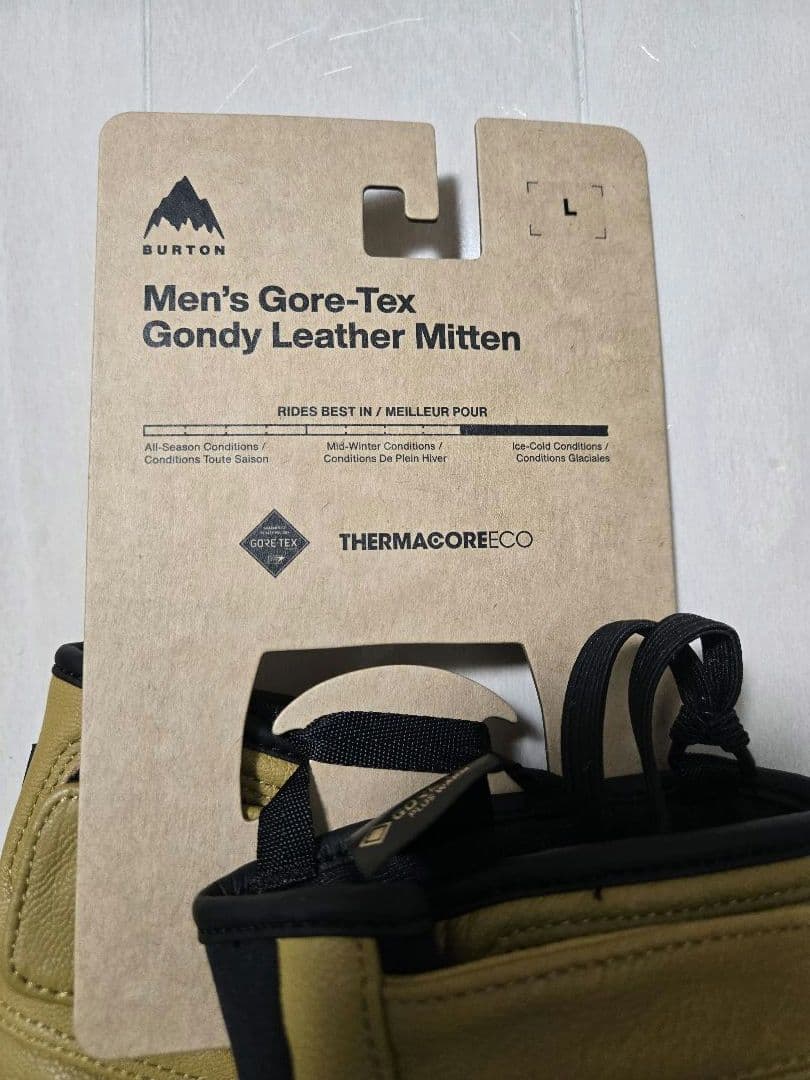 BURTON バートン GORE-TEX ミトングローブ メンズ Lサイズ