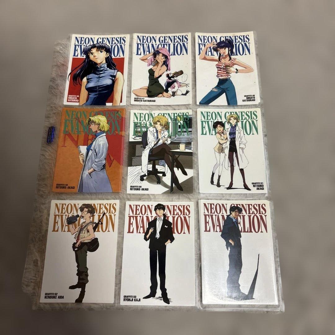 中古品新世紀エヴァンゲリオン カードダスマスターズ51枚セット