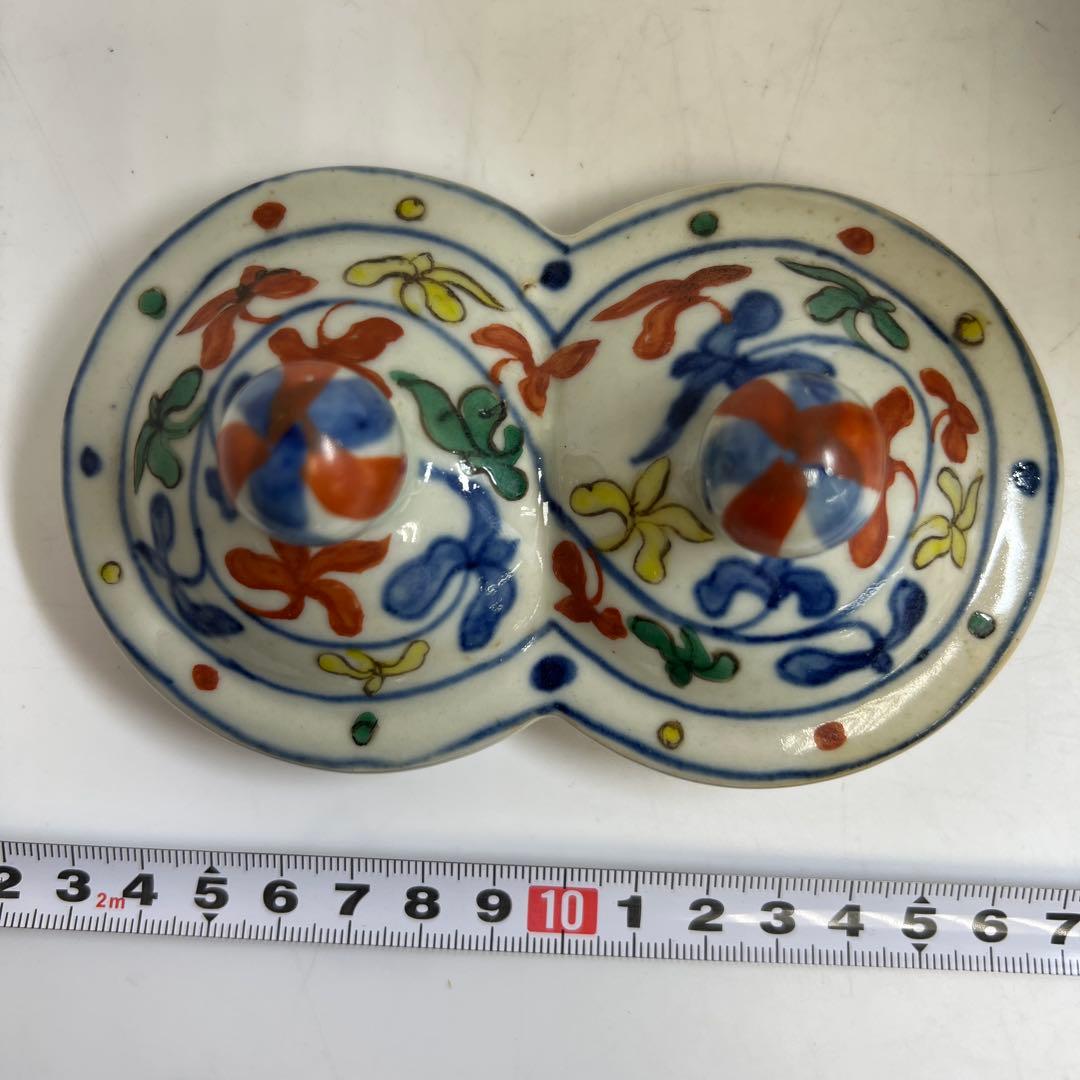 中国美術大明萬暦年製 萬歴赤絵蓋物 h25.5cm 東キ8-0307① タサオサ