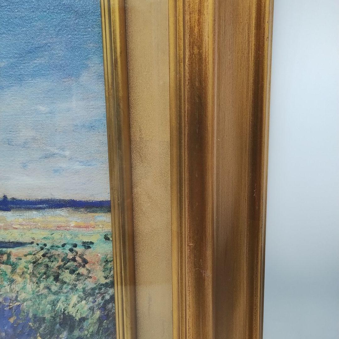 【1週間限定割引】　クロード・モネ　[ 散歩 ] 　絵画　美術品　大きめサイズ